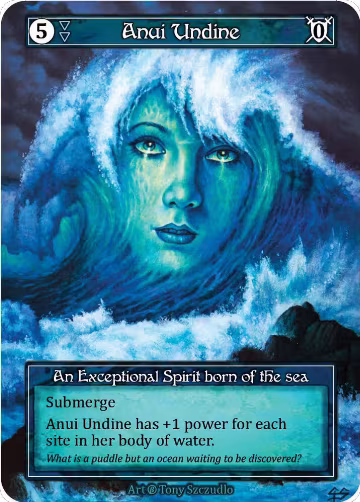 Anui Undine (Foil), Beta — Sorcery card price