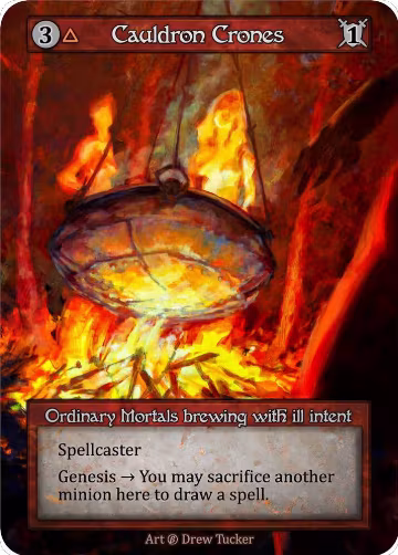 Cauldron Crones, Beta — Sorcery card price