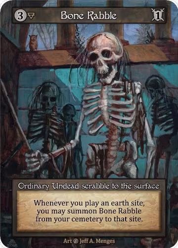 Bone Rabble, Beta — Sorcery card price