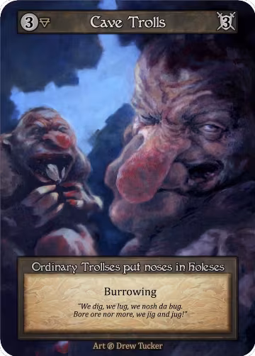 Cave Trolls, Beta — Sorcery card price