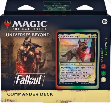 Universes Beyond: Fallout - Scrappy Survivors Commander Deck, Universes Beyond: Fallout — Magic sealed product price