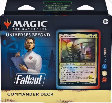 Universes Beyond: Fallout - Science! Commander Deck, Universes Beyond: Fallout — Magic sealed product price