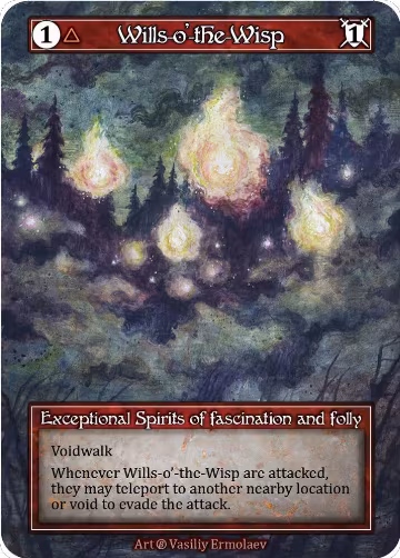 Wills-o'-the-Wisp (Foil), Beta — Sorcery card price