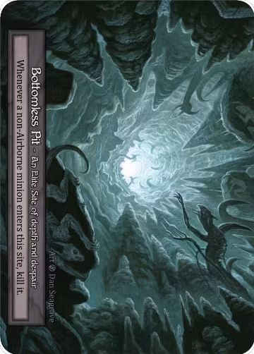 Bottomless Pit, Beta — Sorcery card price