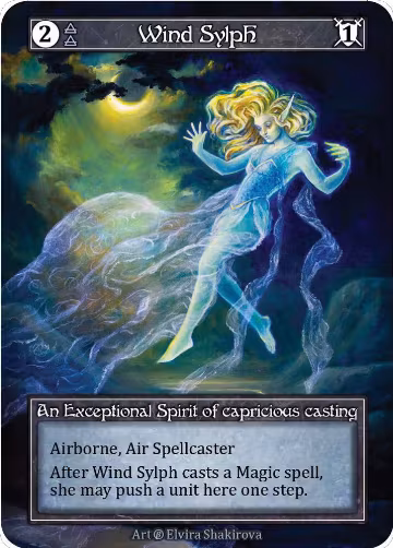 Wind Sylph (Foil), Beta — Sorcery card price