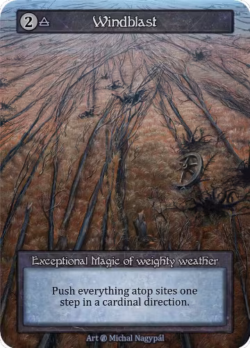 Windblast, Beta — Sorcery card price