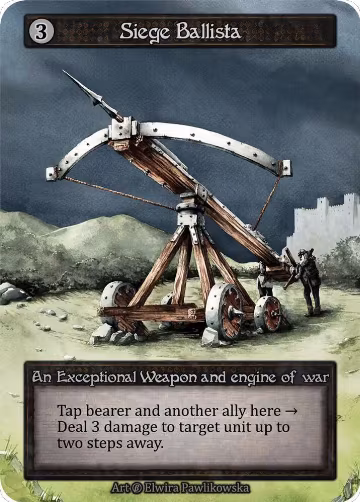 Siege Ballista, Beta — Sorcery card price