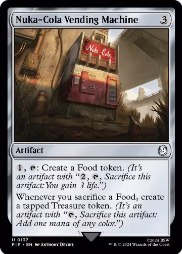 Nuka-Cola Vending Machine (137), Universes Beyond: Fallout — Magic card price