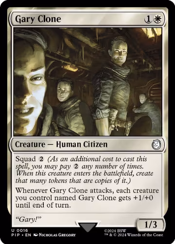 Gary Clone (16), Universes Beyond: Fallout — Magic card price