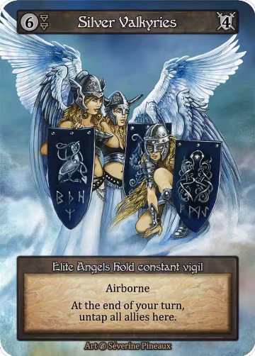 Silver Valkyries, Beta — Sorcery card price