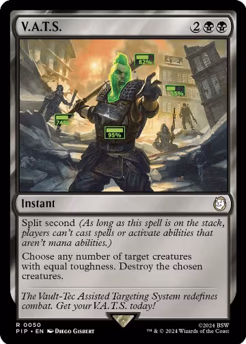 V.A.T.S. (50), Universes Beyond: Fallout — Magic card price