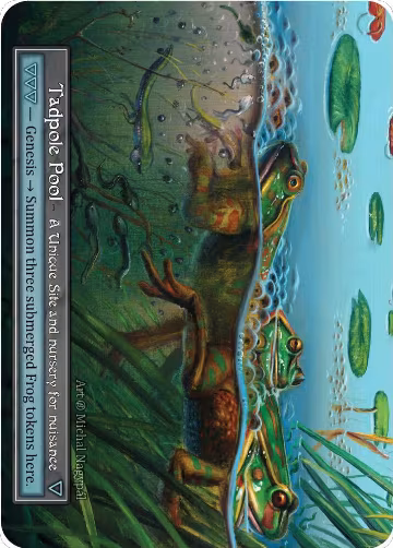 Tadpole Pool (Foil), Beta — Sorcery card price