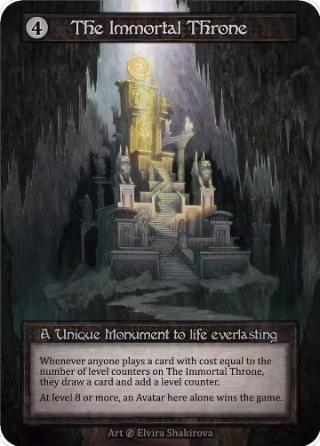 The Immortal Throne, Beta — Sorcery card price