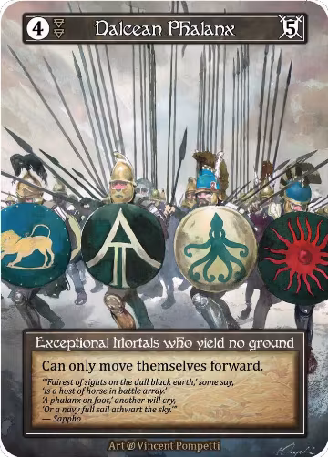 Dalcean Phalanx (Foil), Beta — Sorcery card price