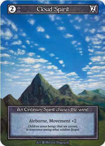 Cloud Spirit (Foil), Beta — Sorcery card price