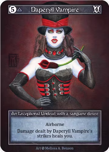 Daperyll Vampire (Foil), Beta — Sorcery card price