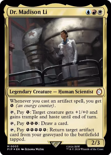 Dr. Madison Li (3), Universes Beyond: Fallout — Magic card price