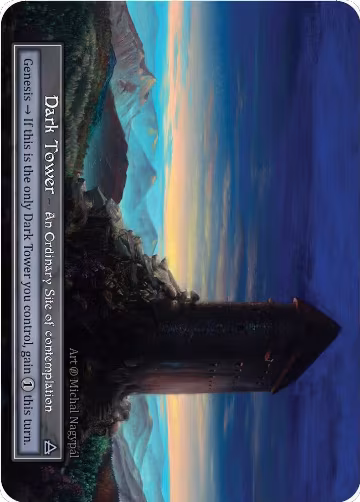 Dark Tower (Foil), Beta — Sorcery card price