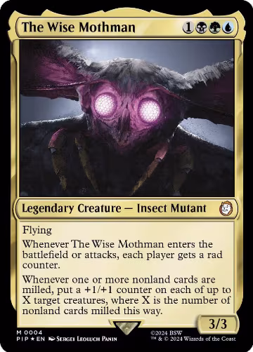 The Wise Mothman (4), Universes Beyond: Fallout — Magic card price