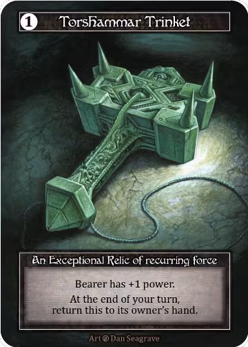 Torshammar Trinket (Foil), Beta — Sorcery card price