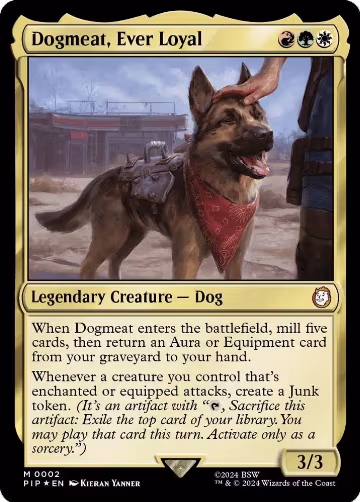 Dogmeat, Ever Loyal (2), Universes Beyond: Fallout — Magic card price