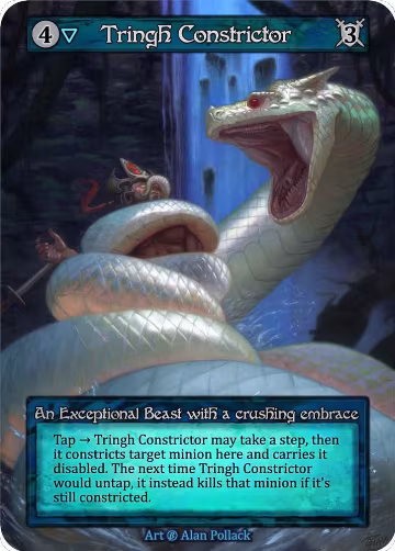 Tringh Constrictor, Beta — Sorcery card price