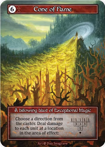 Cone of Flame (Foil), Beta — Sorcery card price