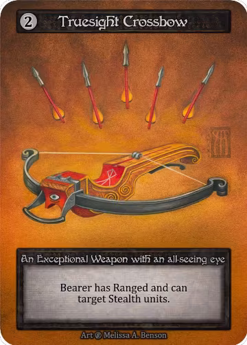 Truesight Crossbow, Beta — Sorcery card price