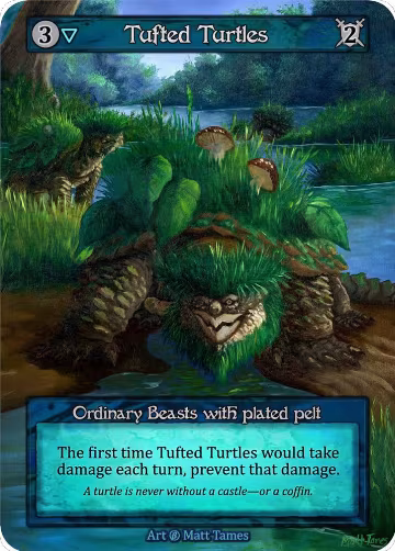 Tufted Turtles, Beta — Sorcery card price