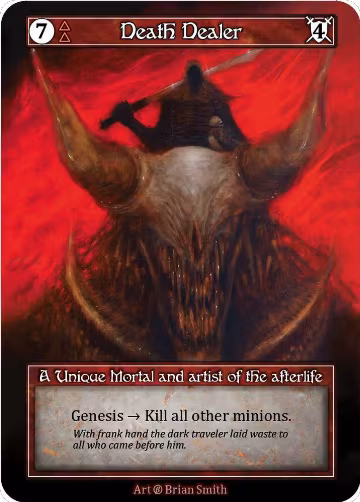 Death Dealer (Foil), Beta — Sorcery card price