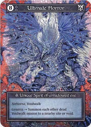 Ultimate Horror (Foil), Beta — Sorcery card price