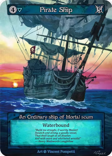 Pirate Ship, Beta — Sorcery card price