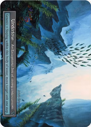 Undertow (Foil), Beta — Sorcery card price