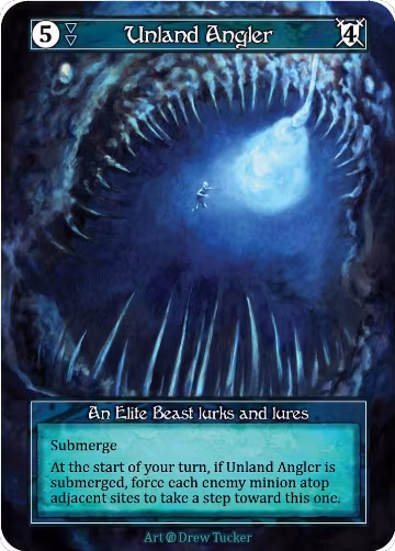 Unland Angler (Foil), Beta — Sorcery card price