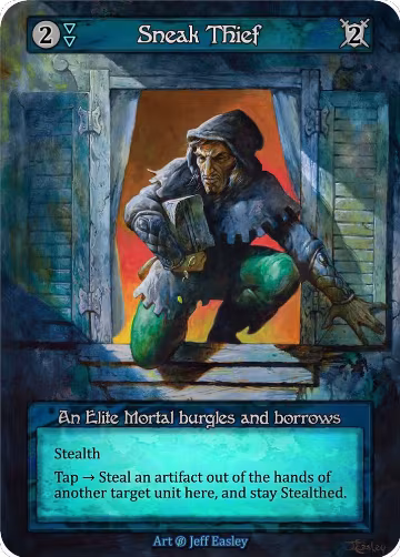 Sneak Thief, Beta — Sorcery card price