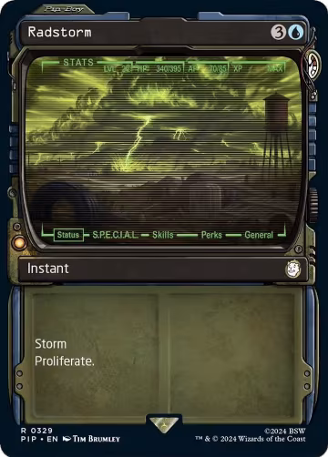 Radstorm (Showcase) (329), Universes Beyond: Fallout — Magic card price