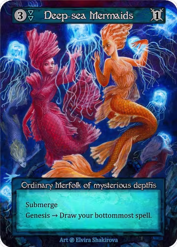 Deep-Sea Mermaids, Beta — Sorcery card price