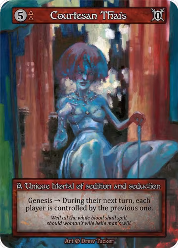Courtesan Thaïs, Beta — Sorcery card price
