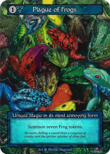 Plague of Frogs, Beta — Sorcery card price