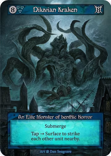 Diluvian Kraken, Beta — Sorcery card price