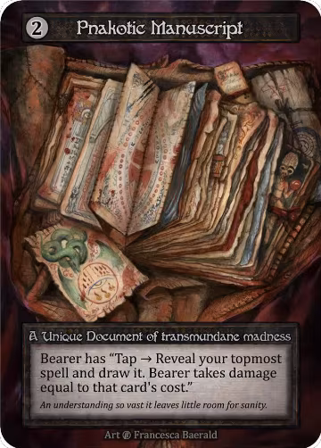 Pnakotic Manuscript, Beta — Sorcery card price