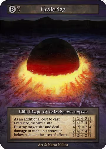Craterize, Beta — Sorcery card price