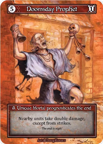 Doomsday Prophet (Foil), Beta — Sorcery card price