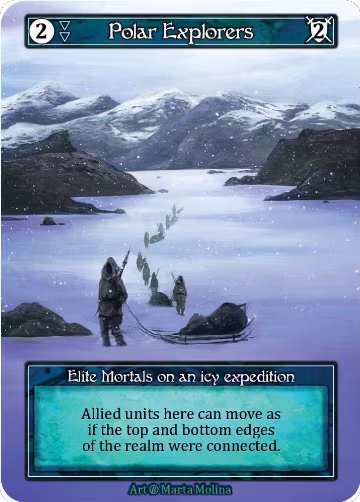 Polar Explorers (Foil), Beta — Sorcery card price