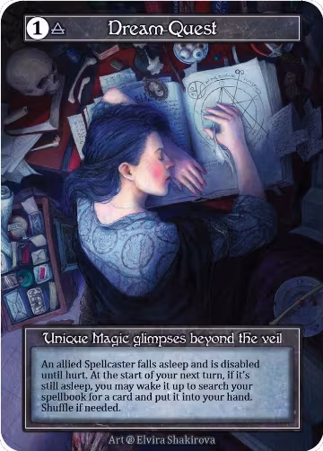 Dream-Quest (Foil), Beta — Sorcery card price