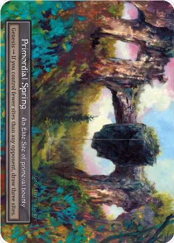 Primordial Spring (Foil), Beta — Sorcery card price