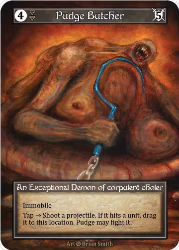 Pudge Butcher (Foil), Beta — Sorcery card price