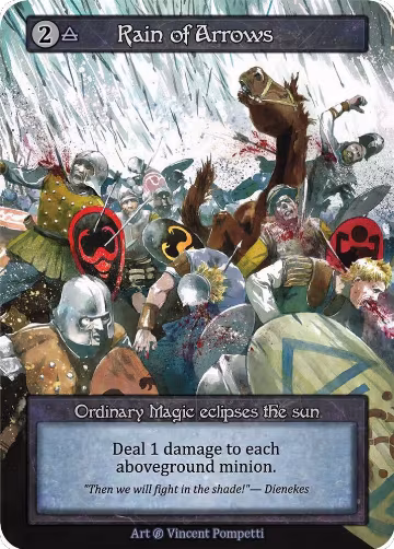Rain of Arrows, Beta — Sorcery card price
