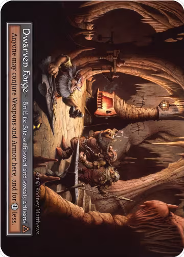 Dwarven Forge (Foil), Beta — Sorcery card price