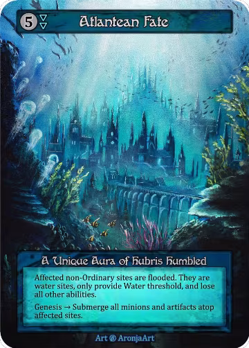Atlantean Fate, Beta — Sorcery card price